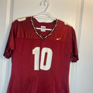 Nike Florida State Jersey Kids Size Large Number 10